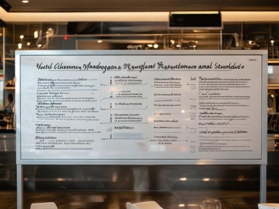 酒店餐饮管理规章制度保障高效运营